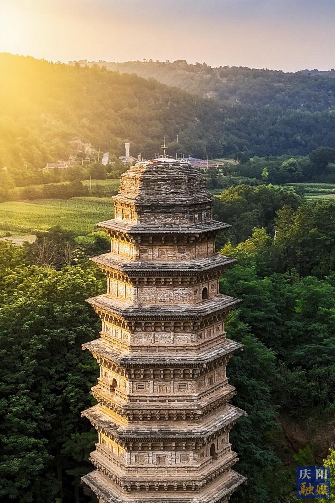 【大美慶陽(yáng)】寧縣湘樂(lè)鎮(zhèn)宋塔